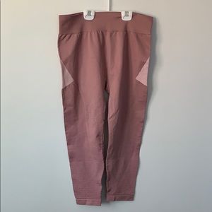 Mauve Crop Leggings by Demi Lovato